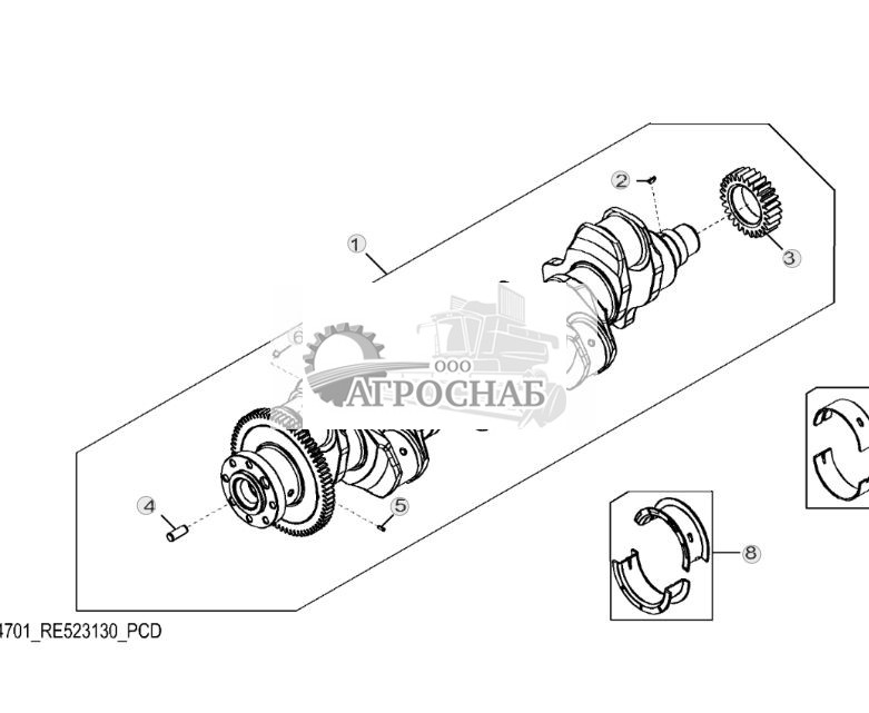 4701 Crankshaft and Bearings - ST30568 161.jpg